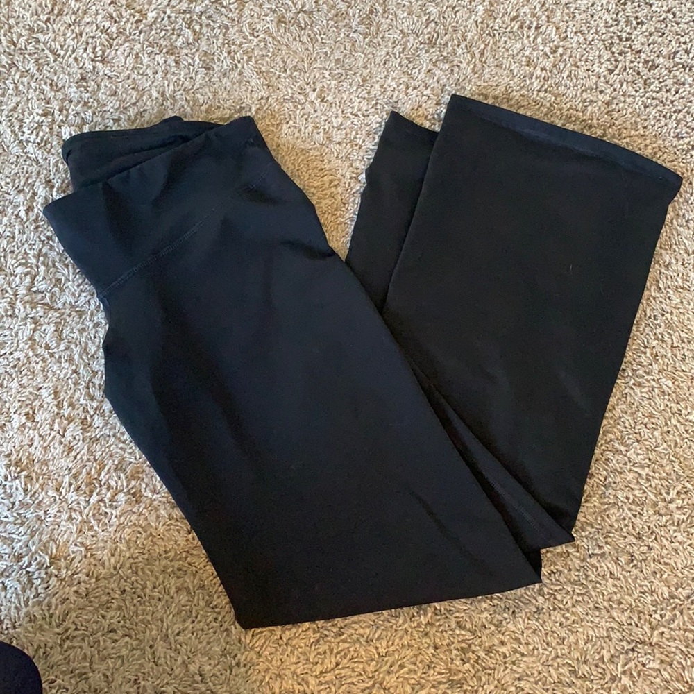Black Flared leggings